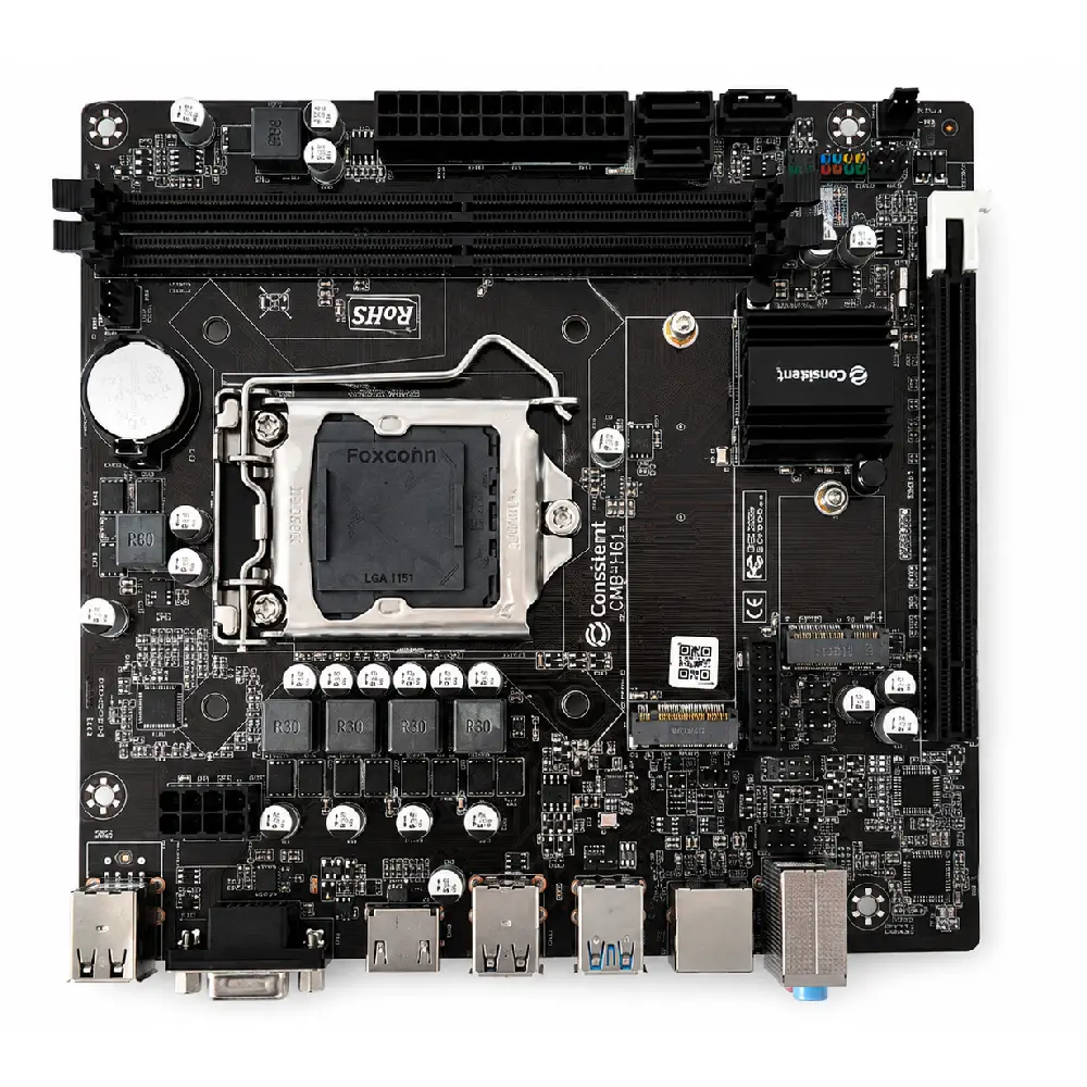 Consistent H310C DDR4 Motherboard For Intel 6th to 9th Gen With NVMe view 2